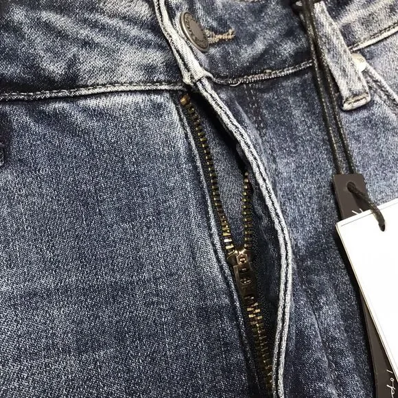 NWT JUDY BLUE Jean Women 16W (34x32) Tummy Control Slim Boot Stretch Vent Cuff - Picture 4 of 16